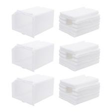 3Pcs Ink Absorbing Pads Replacement for Printer Waste Ink Box White Sponge picture