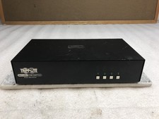 Tripp Lite Secure 2-port Dual Monitor KVM Switch B002-DP2A4 4K - No Power Cable picture