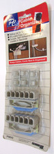 New Vintage 1994 Gemini Cable Organizer Clips Cord Wire Clamps Self-Adhesive picture