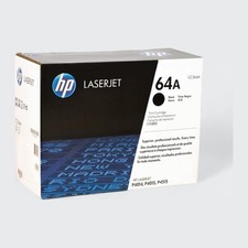 HP 64A Black LaserJet Toner Cartridge New Open Box New Open Box - Repackaged OE picture