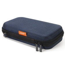Grey Blue Hard EVA Protective Travel Bag for Electronics Storage Tech Travel Bag picture