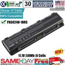 ✅PA5024U-1BRS Battery for Toshiba Satellite C805-C10B C850-C06B PA5027U-1BRS NEW picture