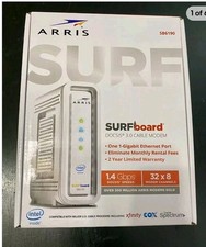 Arris Surf Surfboard SB6190 docsis 3.0 Cable Modem One Gigabit Ethernet Port picture
