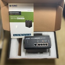 Planet IGS-504HPT Industrial 4-Port 10/100/1000T 802.3at PoE+1-Port 10/100/100GE picture