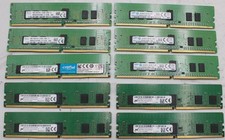 10 Sticks - 3x Samsung 2x SK Hynix 5x Micron 4GB 1Rx8 PC4-2133P RAM PC4 DDR4 picture