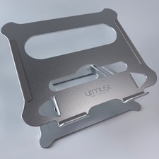 Urmust Adjustable Laptop Stand Ergonomic Notebook Holder Silver Portable Design picture