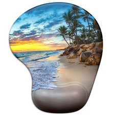 ITNRSIIET Ergonomic Mouse Pad with Gel Wrist Support Wrist Rest Smooth Surfac... picture