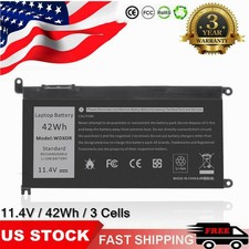 🔥Lot WDXOR WDX0R Battery For Dell Inspiron 15 5567 5568 13 5368 7368 7569 7579 picture