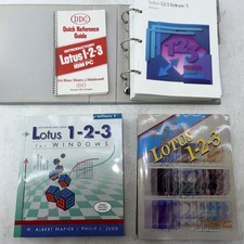 IBM LOTUS 123 RELEASE 3, 5, Mastering And Using Quick Reference Guide picture