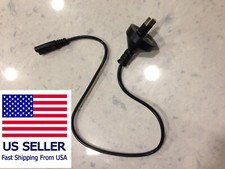 LOT Longwell 1ft 2 Prong 2 Pin Australian male to IEC-C7 Power Cord, LP-15A picture