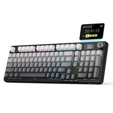 ATTACK SHARK X98PRO Wireless Gaming Keyboard,BT 5.0/2.4GHz/USB-C,RGB,LED DISPLAY picture