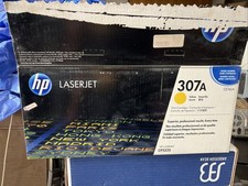HP 307A Toner Cartridges CE742A (Yellow) Toner Cartridge - New Open Box picture