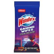Windex Gaming Cleaning Wipes, Pre-Moistened Wipes to 25 Count (Pack of 1) picture