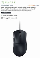 Razer DeathAdder V3 Wired Gaming Mouse - RZ01-04640100-R3U1 picture