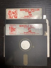 Vintage APPLE II IIe Software - THE SENSIBLE SPELLER IV from 1984 - 5-1/4” Disks picture