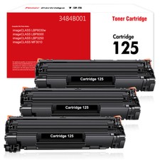 3 Pack 125 Toner Cartridge For Canon ImageClass MF3010, LBP6000, LBP6030w picture