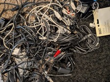 Numerous  Random  2 Prong, 3 Prong Power Cord, Dvd Cords, Video, USB,  See Pics picture