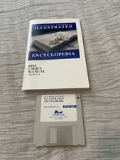 VTG 90’s The Software Toolworks IBM Illustrated Encyclopedia 2.0 Disc Manual Lot picture