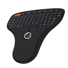 N5901 QWERTY Keyboard Trackball 2.4G Wireless Mini Keyboard For TV picture