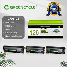 GREENCYCLE 3PK C128 128 Toner For Canon ImageCLASS D530 MF4770N MF4570dw Printer picture