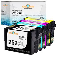 For Epson Ink T252XL T252 252XL Black Cyan Magenta Yellow Lot picture