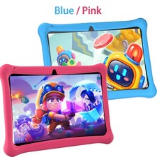 Kids Tablet 10 inch Android Tablets 32GB / 64GB ROM with Shockproof Blue & Pink picture