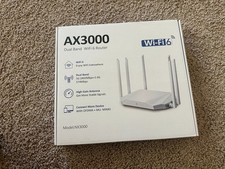 AX3000 dual band WIFI 6 route, high gain antenna, 5G 2402 Mbps + 2.4G 574 Mbps picture