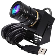 ELP Global Shutter USB Camera Manual Zoom Webcam 5mp 50fps mini size, black picture
