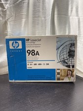HP 98A Black Toner Cartridge Genuine OEM Sealed 92298A LaserJet 4 4+ 4M 5 5M picture