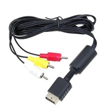 Pkpower 6ft Audio Video AV TV Cable Cord - RCA for PlayStation PS/PS2/PS3 System picture