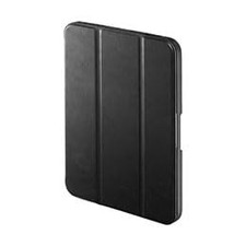 Sanwa Supply iPad mini 2021 Case with Apple Pencil Storage Pocket, Black picture