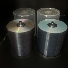 2 X DVD+R 100PK Discs 4.7gb 1-16x Speed 120 Mins Verbatim & TDK picture
