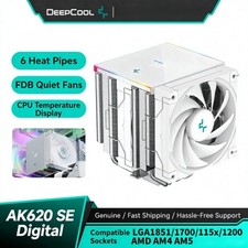 DeepCool AK620 SE Digital ARGB CPU Air Cooler Dual Tower 6 Heat Pipe Cooling Fan picture