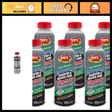 Liquid Aluminum Cooling System Stop Leak - 6 Pack, Radiator Repair, Leak Sealant picture