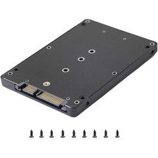 Dual Key M.2 to SATA 3.0 Enclosure 6Gbps Converter Supports PCI-E B/M Key picture