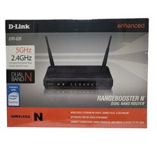 D-Link RangeBooster N DIR-628 54 Mbps Wireless N Router Computers Game Systems picture