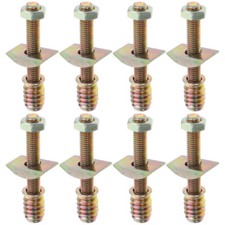 8 Sets Bed Replacement Parts Cabinet Connecting Fitting Screws Replacement Set picture