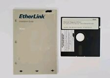 Vintage Original 3Com Etherlink Diagnostic Software & Guide 1980's 5.25