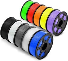 New 10KG 3D Printer Filament Lot PLA 1.75mm Material Spool Printing Random Color picture
