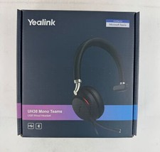 Yealink Headset UH38 USB Wired Mono Teams Certified with Noise-Cancelation - New picture