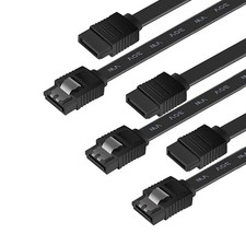 BENFEI SATA Cable III, 3 Pack SATA Cable III 6Gbps Straight HDD SDD Data Cable w picture