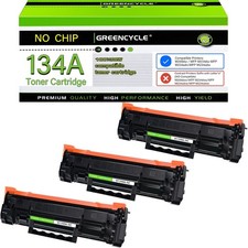 GREENCYCLE 3PK Compatible W1340A Toner With HP 134A M209dw MFP M234dwe No Chip picture