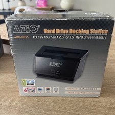 AZIO ADP-SU33 Hard Drive Docking Station SATA 2.5” or 3.5”  picture