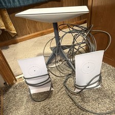 Starlink satellite dish an 2 routers an an Ethernet adapter gen 2 picture