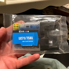 EZ Ink LC71/75XL Cyan Compatible Ink Cartridge for Brother Inkjet Printers picture