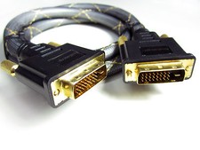 KnuKonceptz Silver Plated Copper Monster DVI-D Dual Link 24 + 1 2M 6 Foot Cable picture