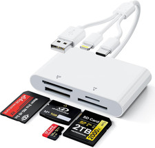 4-In-1 Multi Card Reader Memory Stick Pro Duo Adapter, Sd/Micro SD/MS/XD picture