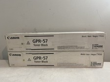 Lot Of 2  Genuine Canon GPR-57 Black Toner Cartridge 0473C003(AA) 6525 4751 4551 picture