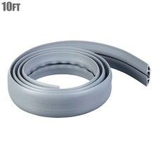10FT Rubber Duct Cable Management Raceway Cover Cord Organizer Floor Countertop picture