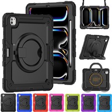 Shockproof Heavy Duty Tough Case For iPad A16 11/10/9/8/7/6/5th Gen 11/12.9/13 picture
